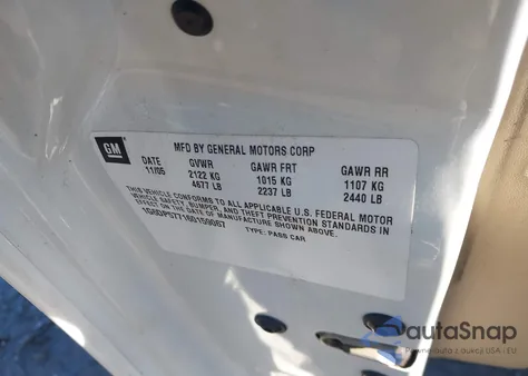 2006 Cadillac Cts Standard z USA, uszkodzony, nr VIN 1G6DP577160159067